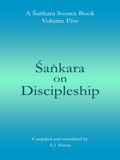 Title details for Shankara on Discipleship by Shri Shankara - Wait list
